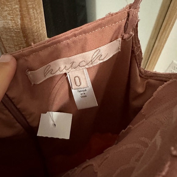 Hutch Elegant Pink Midi Dress - Picture 3 of 5